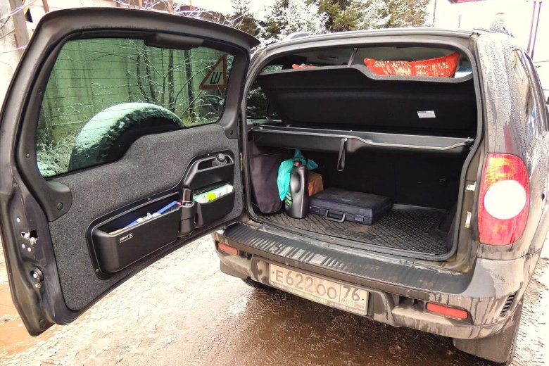 Органайзер на 5 дверь Нива Шевроле