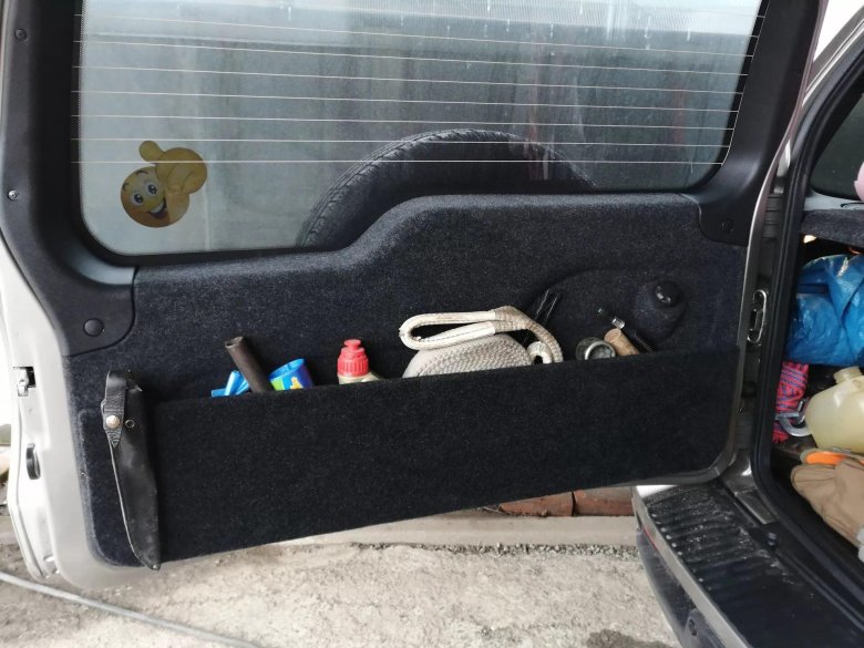 Органайзер на 5 дверь Нива Шевроле