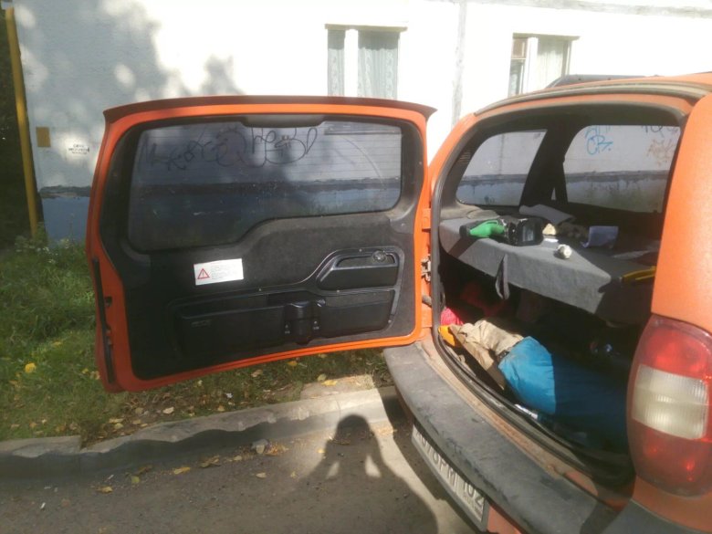 Нива Шевроле 2006 дверные проёмы