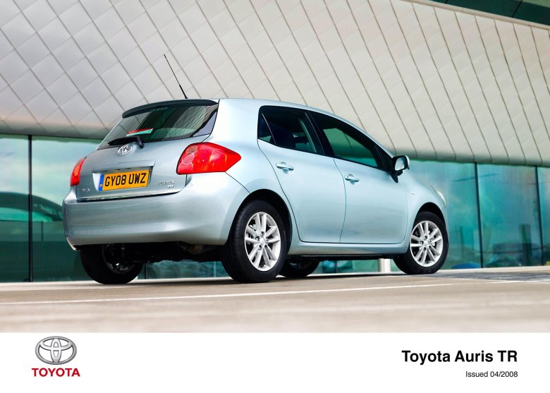 Тойота аурис 2007