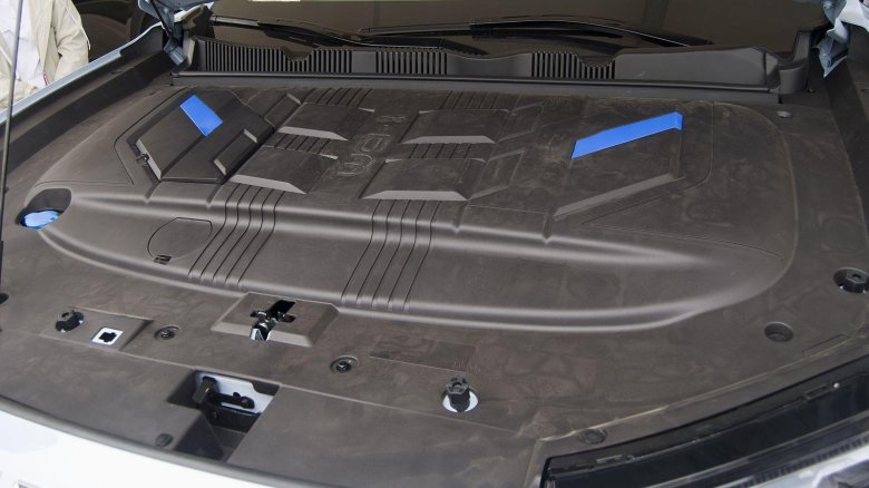 Jetour Dashing крышка двигателя