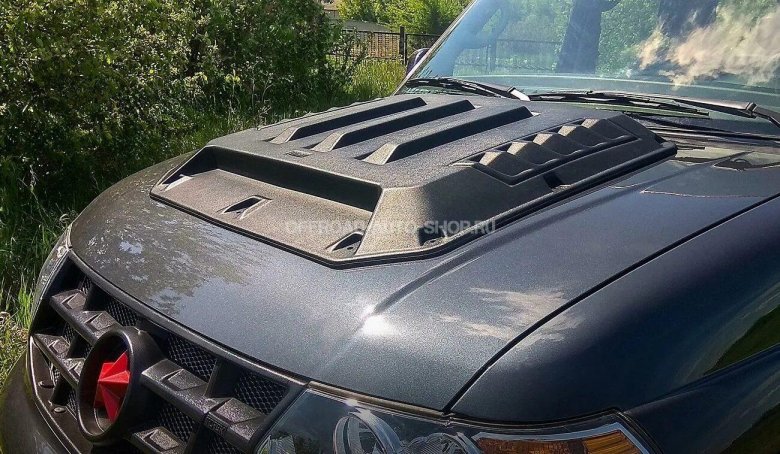 Воздухозаборник на капот УАЗ Патриот 2011