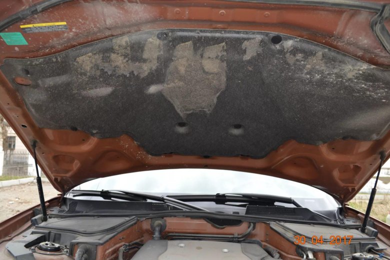 Утеплитель капота Инфинити fx35