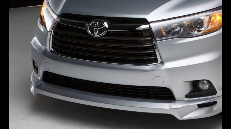 Обвес Тойота хайлендер 2014