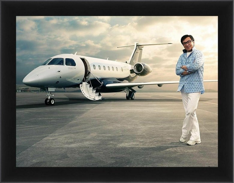 Embraer Legacy 650 Джеки Чана