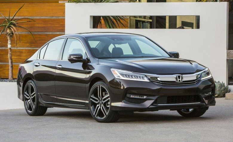 Honda Accord 2016 черный