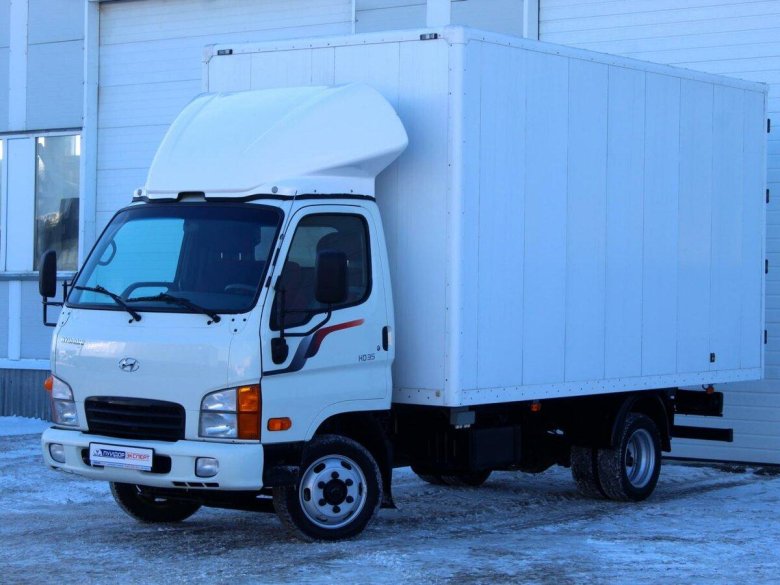 Hyundai hd78 изотермический фургон