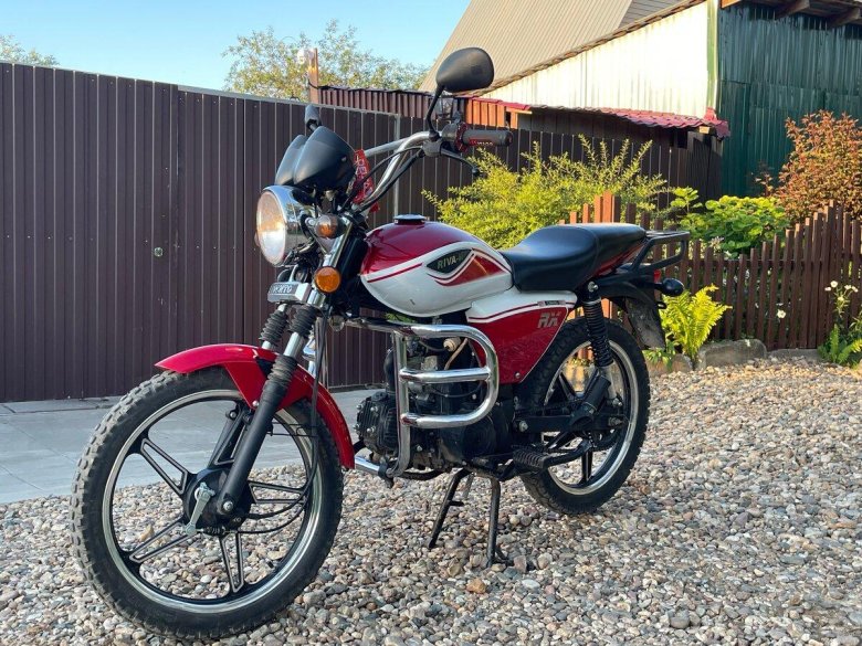 Мопед motoland альфа rx 11 красный