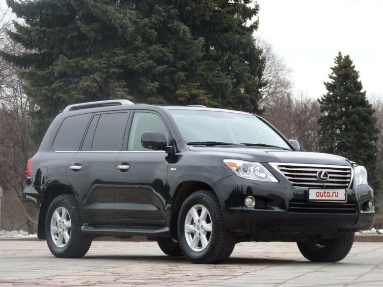 Лексус черный джип