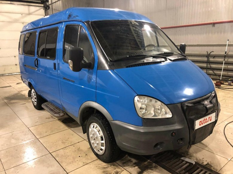 Газель 3221 голубая