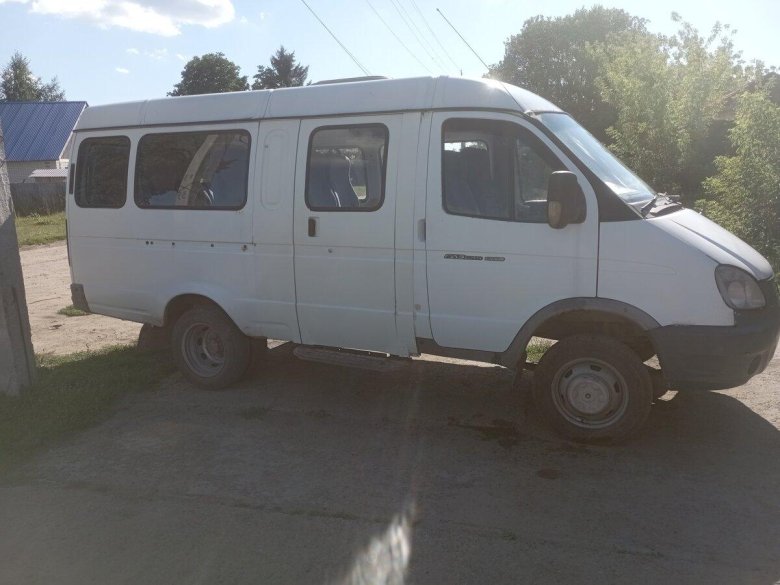 ГАЗ 3221 белый