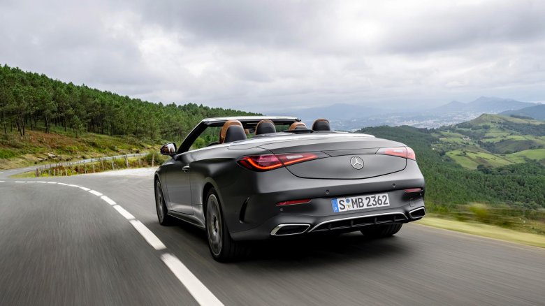 Кабриолет мерседес