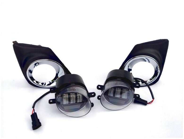Фары противотуманные led светодиодные toyota