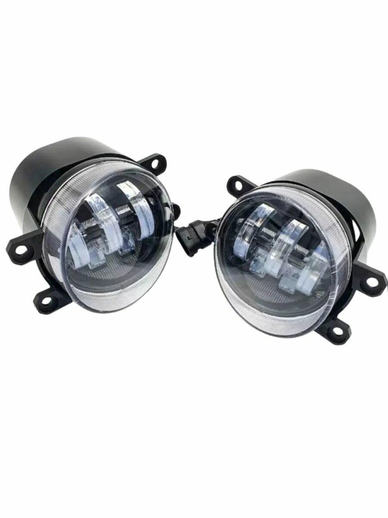 Синие противотуманки