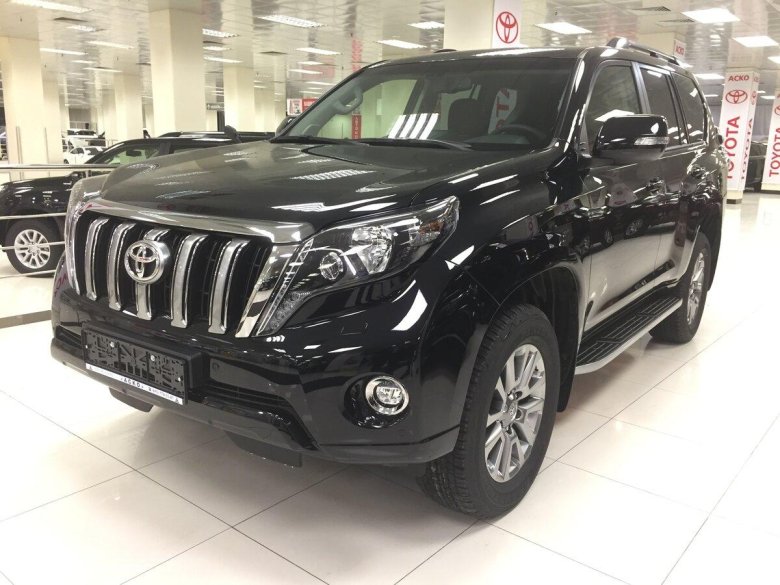 Тойота ленд Крузер Прадо 150 черный