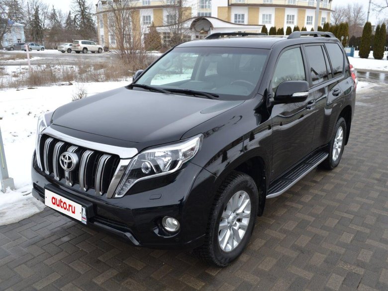 Тойота ленд крузер прадо 150 черный