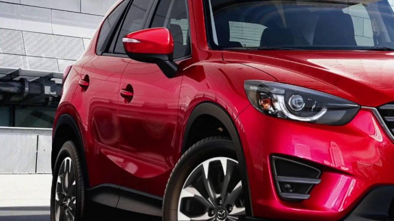 Мазда СХ-5 красная