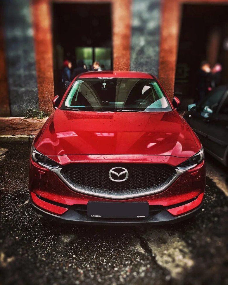 Mazda CX 5 красная