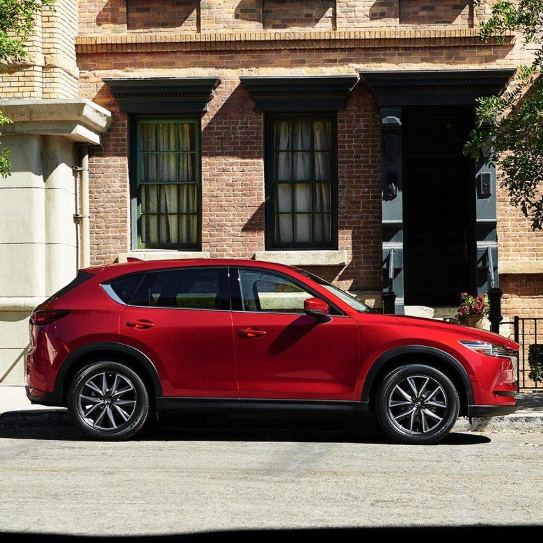 Mazda CX 5 красная