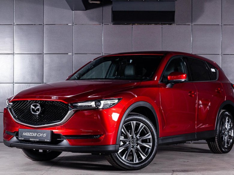 Мазда СХ-5 красная
