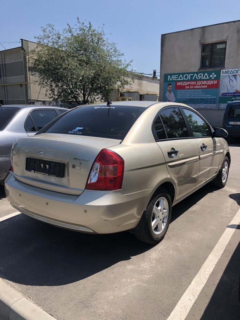 Хендай акцент 2008 3 поколение