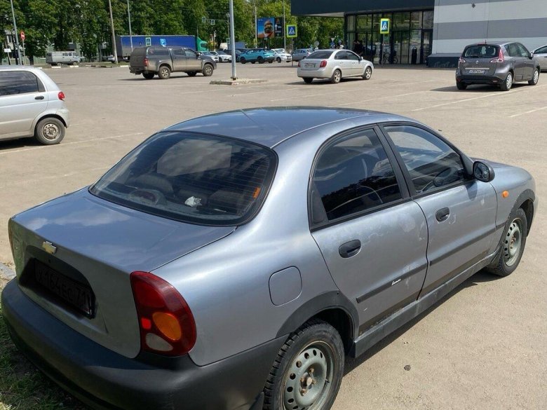 Шевроле ланос 2008 серебристый