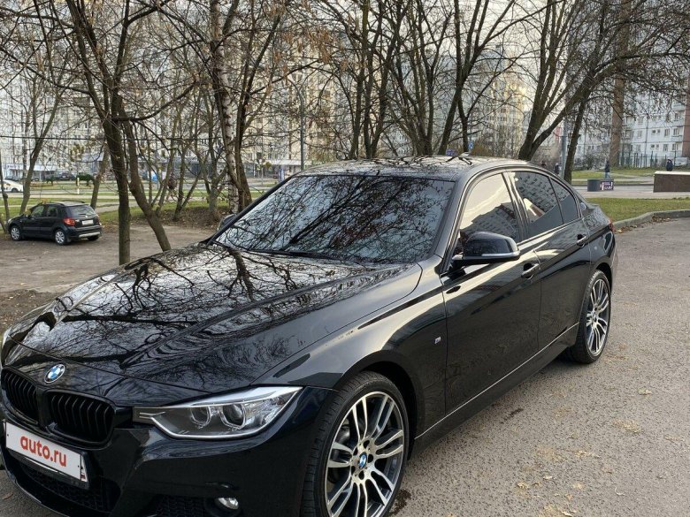 Бмв 3 серии черная