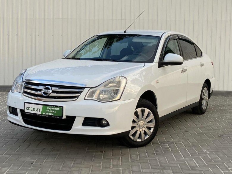 Ниссан альмера 2014 белая