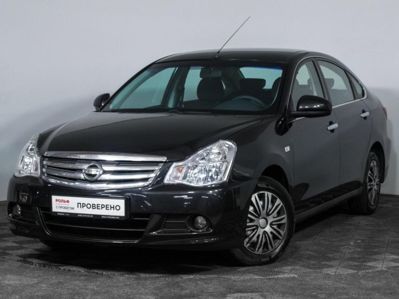 Ниссан Альмера 2014 черный