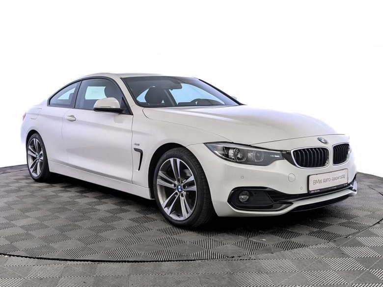 Bmw 4 купе белая