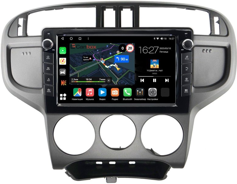 Андроид магнитола хендай матрикс