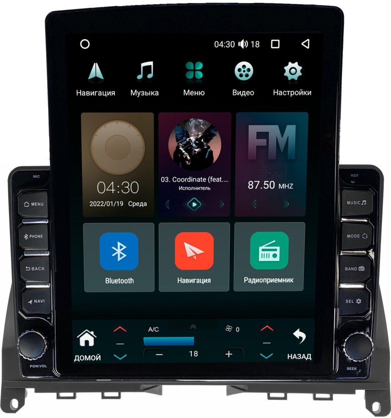 Штатная магнитола Mitsubishi Pajero Sport 2