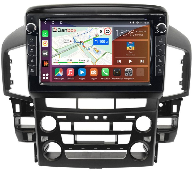 Штатная магнитола для toyota harrier