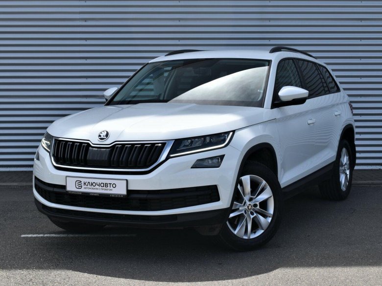 Шкода кодиак белая