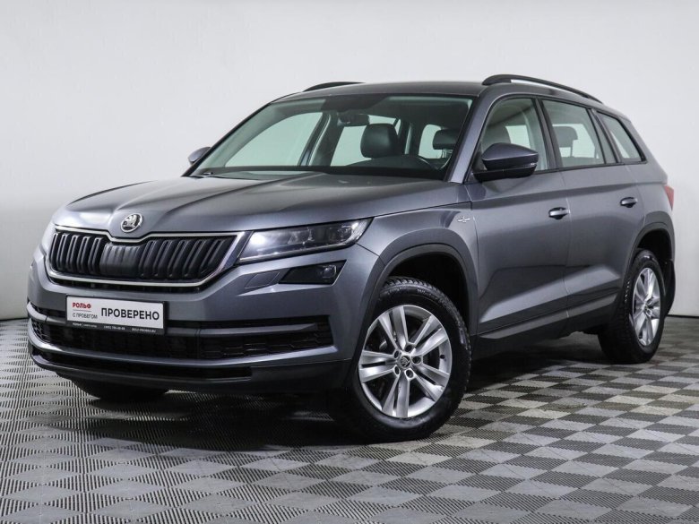Skoda kodiaq 2016 — 2022 i серый