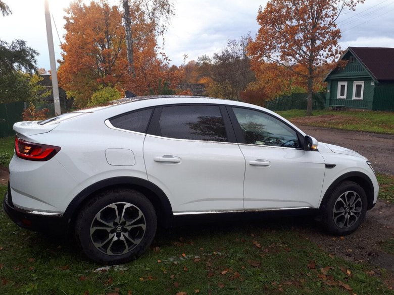 Рено аркана 2019 белая