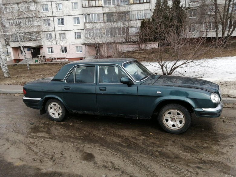 Газ 3110 волга цвет зеленый