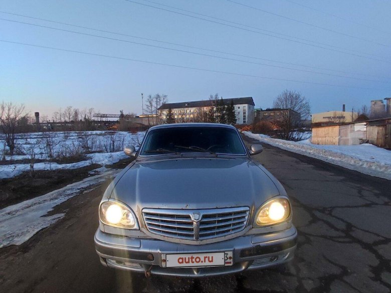 Волга 31105 серебристая