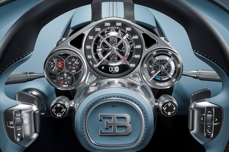 Bugatti tourbillon салон