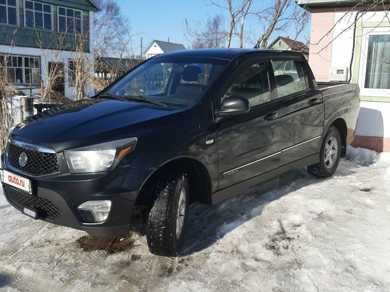 Машина ssangyong actyon