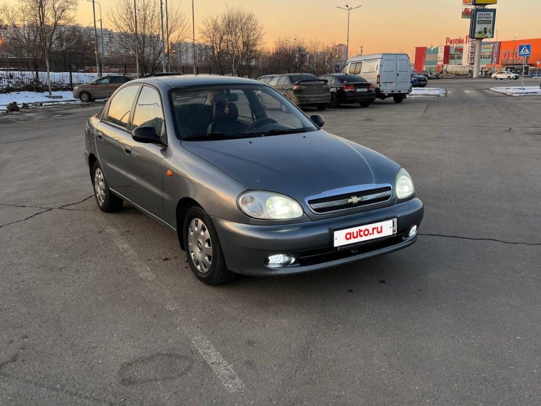 Шевроле ланос 2006 серый