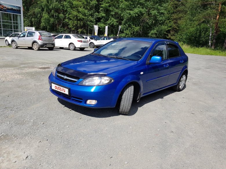 Chevrolet Lacetti хэтчбек синий
