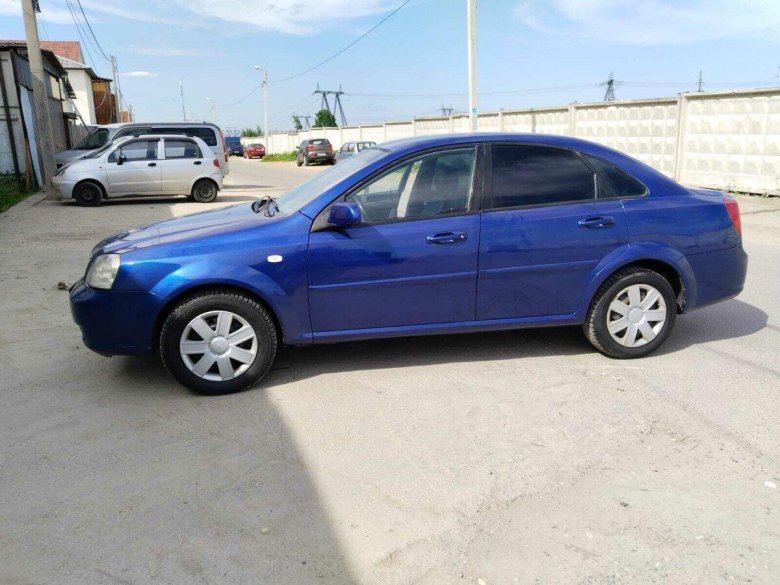 Шевроле Лачетти седан синий