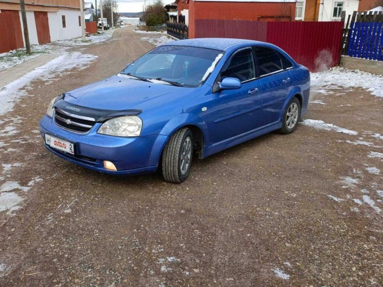 Chevrolet lacetti 2007 синий