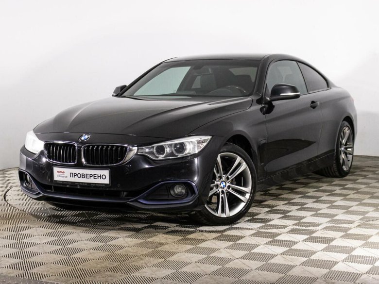 Бмв 4 серия купе 2018 черная