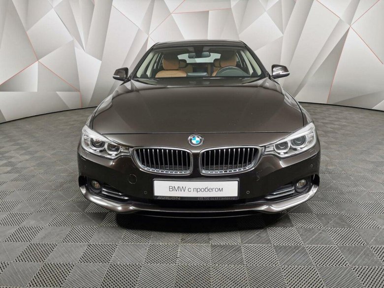 Коричневая бмв