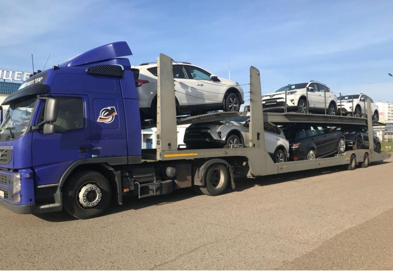 Volvo fm автовоз