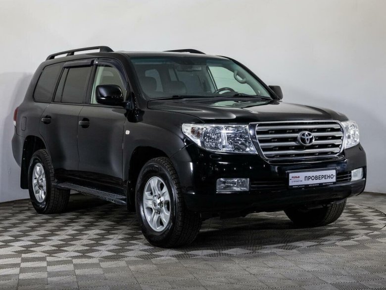Тойота ленд крузер 200 2012 черный