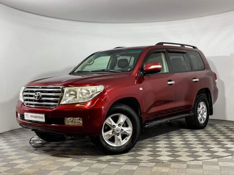 Тойота ленд крузер 200 красный