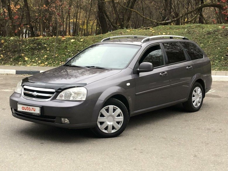 Шевроле Лачетти универсал темно серый